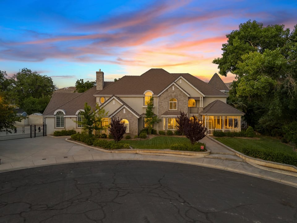 Front Exterior at Dusk