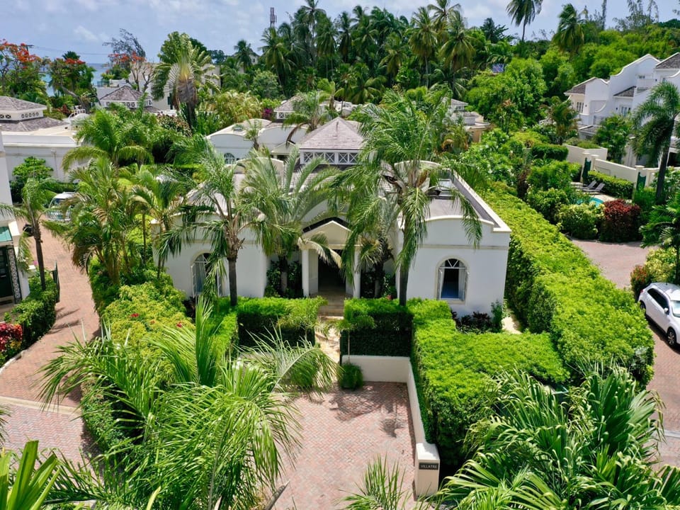 One of the only standalone villas in Mullins Bay