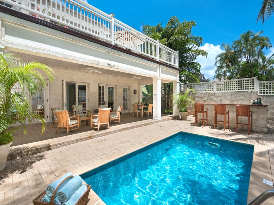 Latitude - Pool & deck with dappled shade