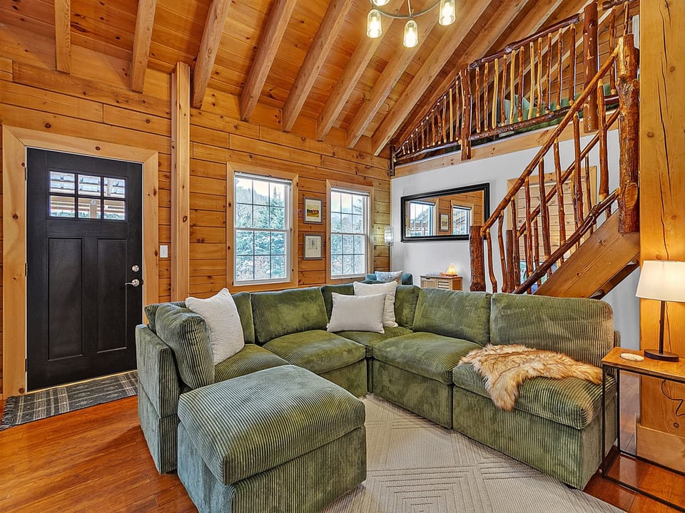 Plenty of comfy seating for everyone—ideal for lounging, games, or movie nights.