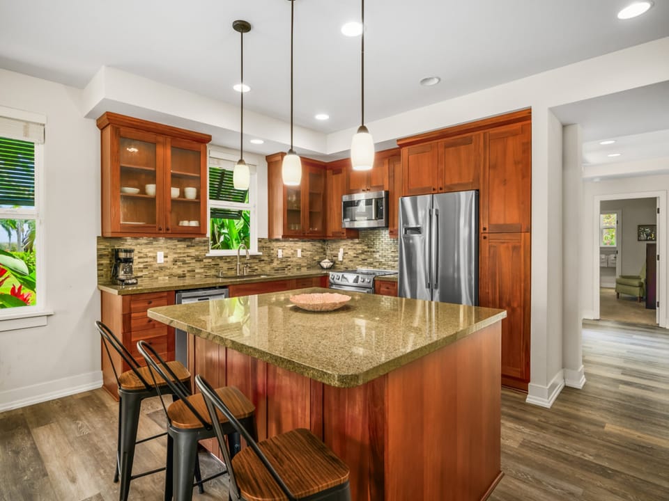 Kitchen Island with Bonus Seating