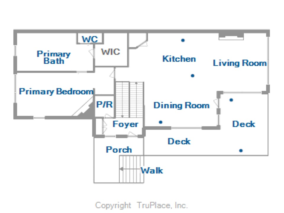 Floor Plan - Outside The Bubble - Breckenridge Vacation Rental