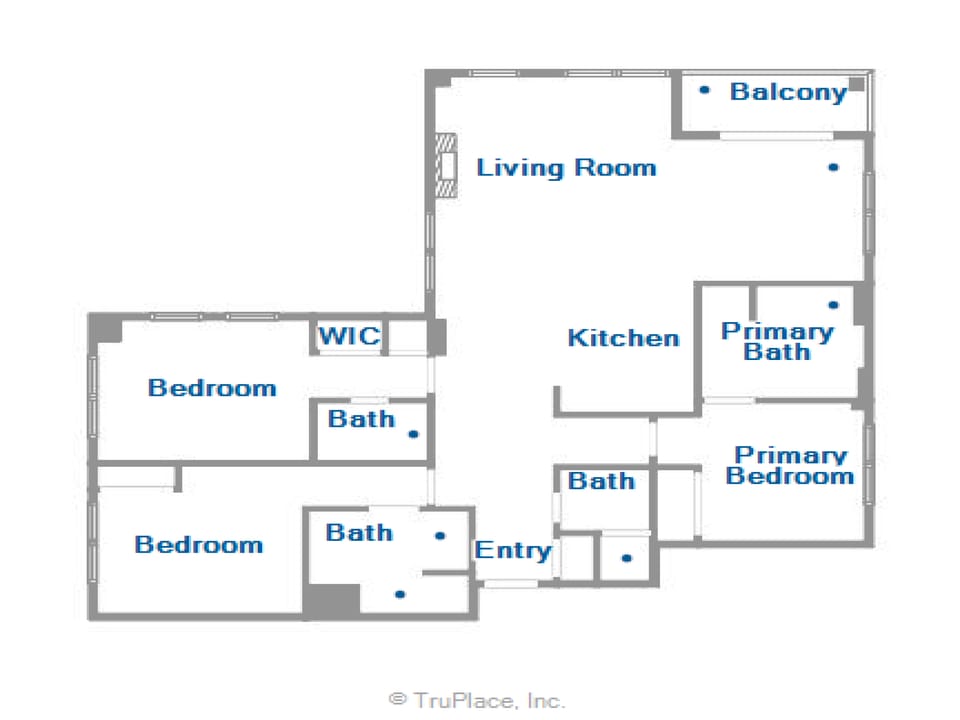 Floor Plan - Main Street Station 3305 - Breckenridge Vacation Rental