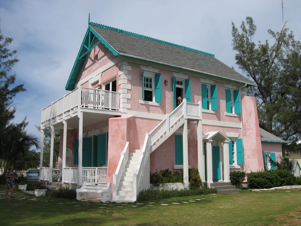 Historic Haynes Library in Governors Harbour.