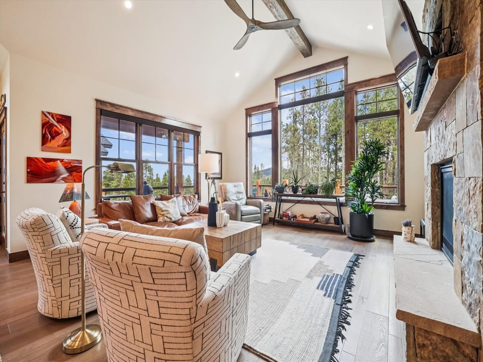 Living Area - Breck Mountain Getaway - Breckenridge Vacation Rental