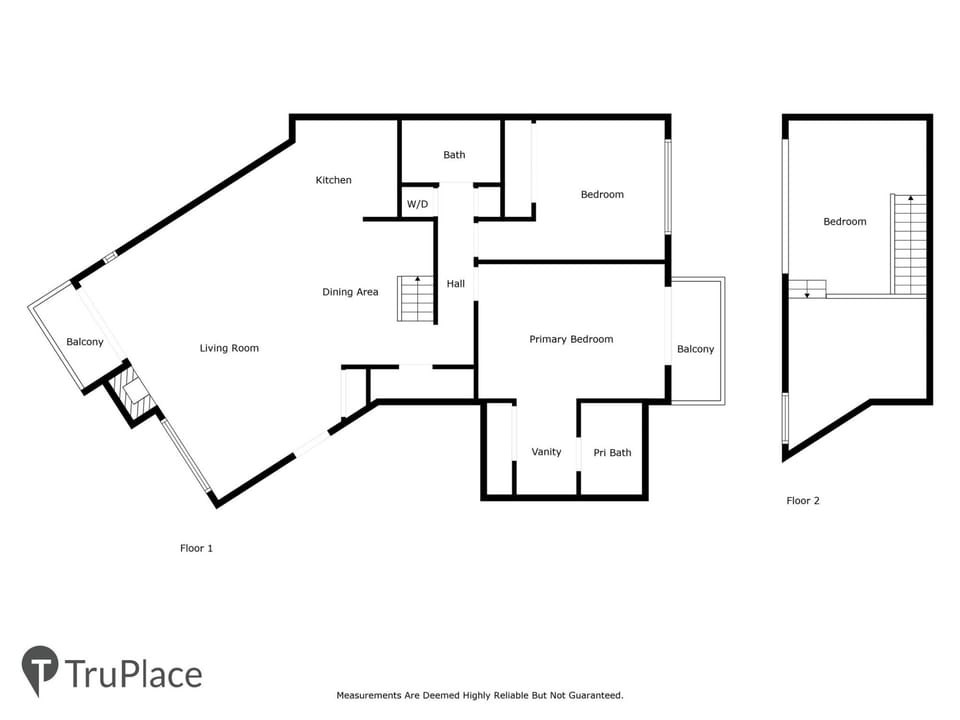 Floor Plan - Pine Ridge 11E - Breckenridge Vacation Rental