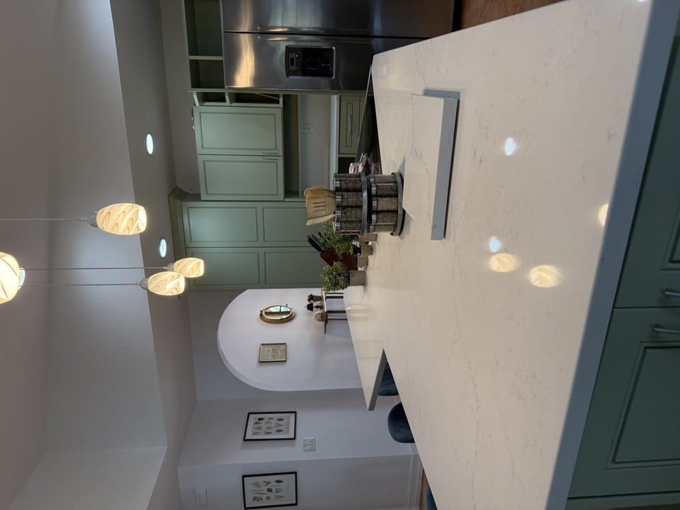 Open Island meant for cooking and entertaining