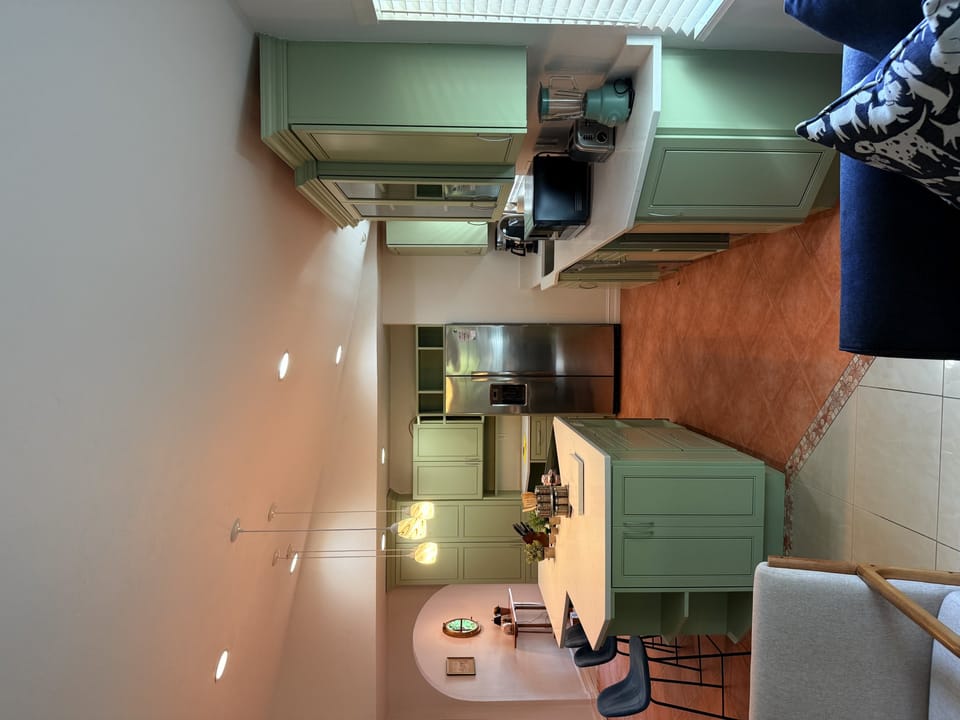 Kitchen view from living room