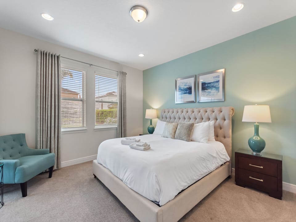 Master bedroom downstairs