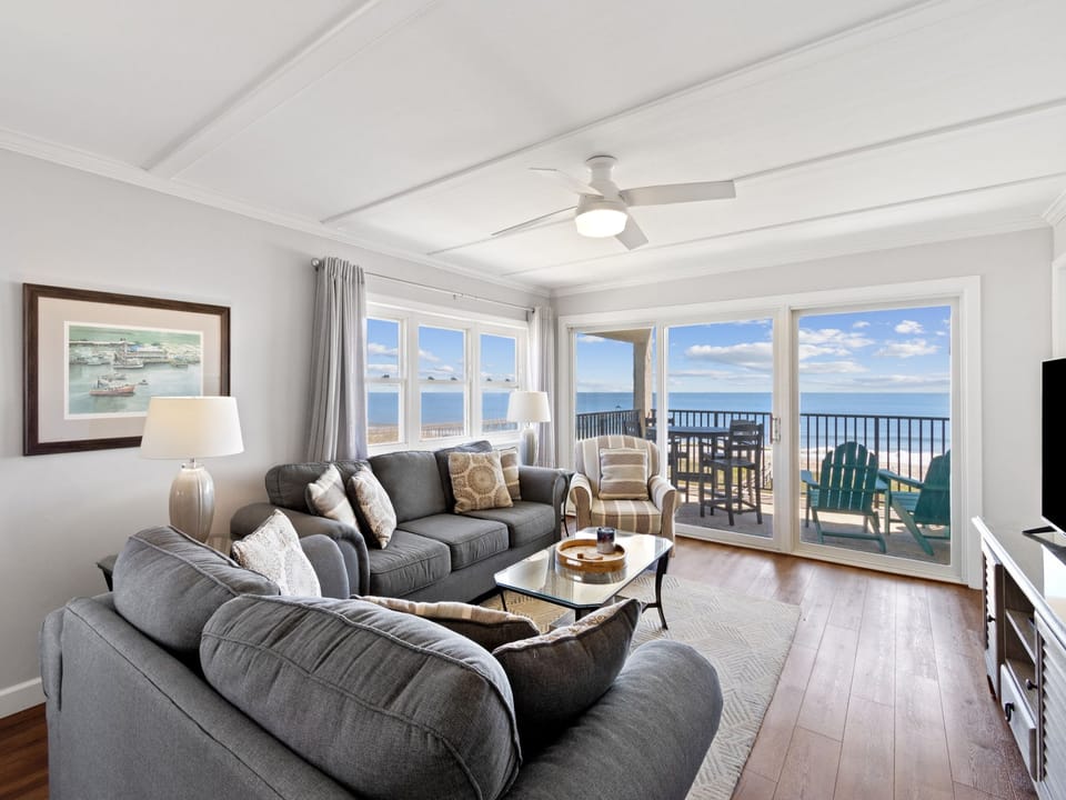 Living Room with Ocean Views
