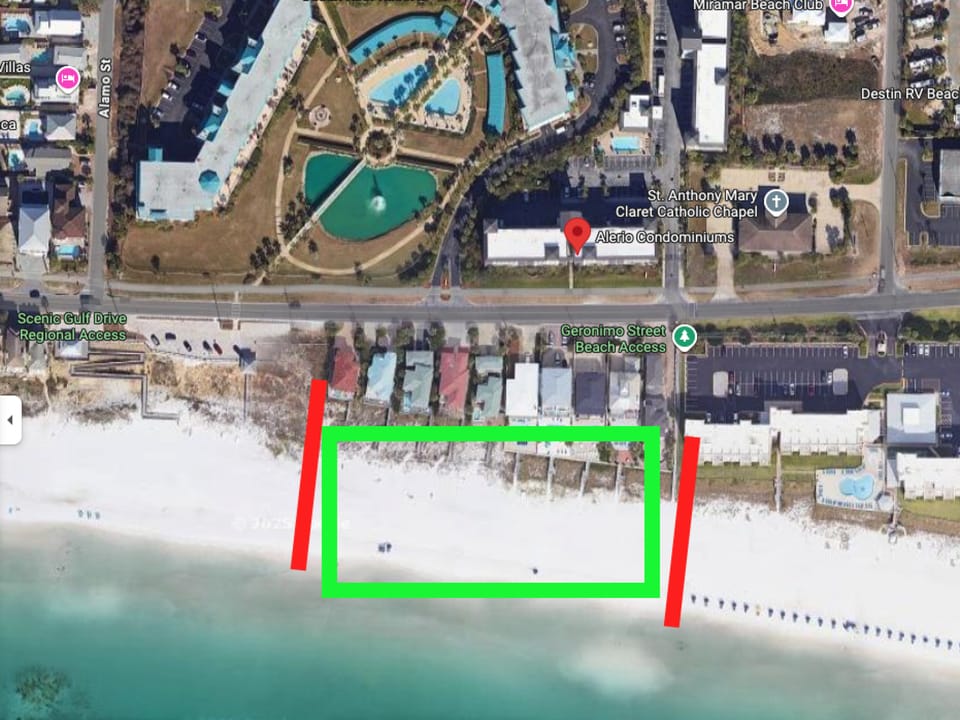 General Beach Service Location from Alerio