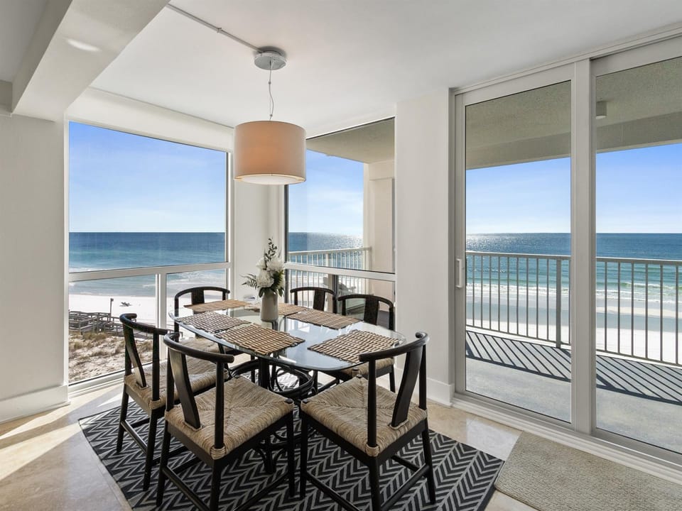 Dine with breathtaking ocean views through floor-to-ceiling windows, where your meals become unforgettable moments with pristine beaches as your backdrop.