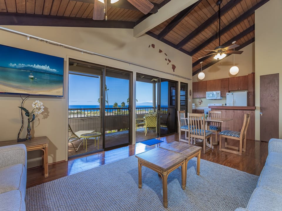Unwind in your open-plan sanctuary where stunning ocean views flow seamlessly.