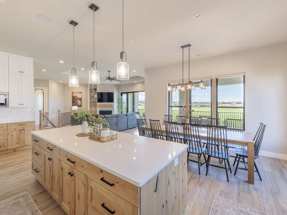 View from Kitchen Island