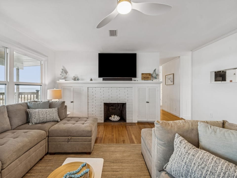 Living Area with TV