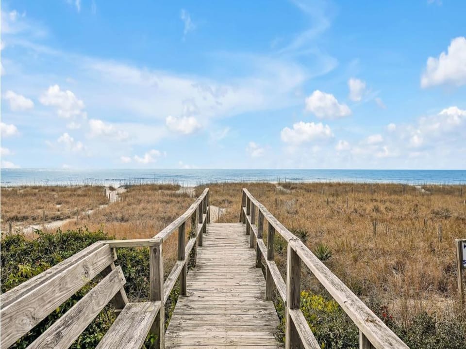Beach Access Used By Castle In the Sand