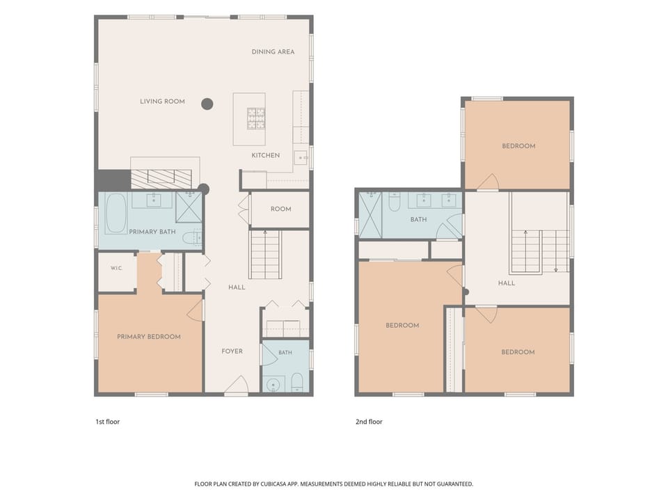 Layout of the home...both floors