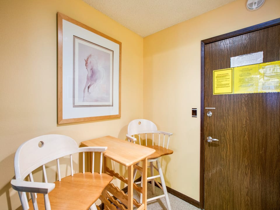 Entry and sitting area