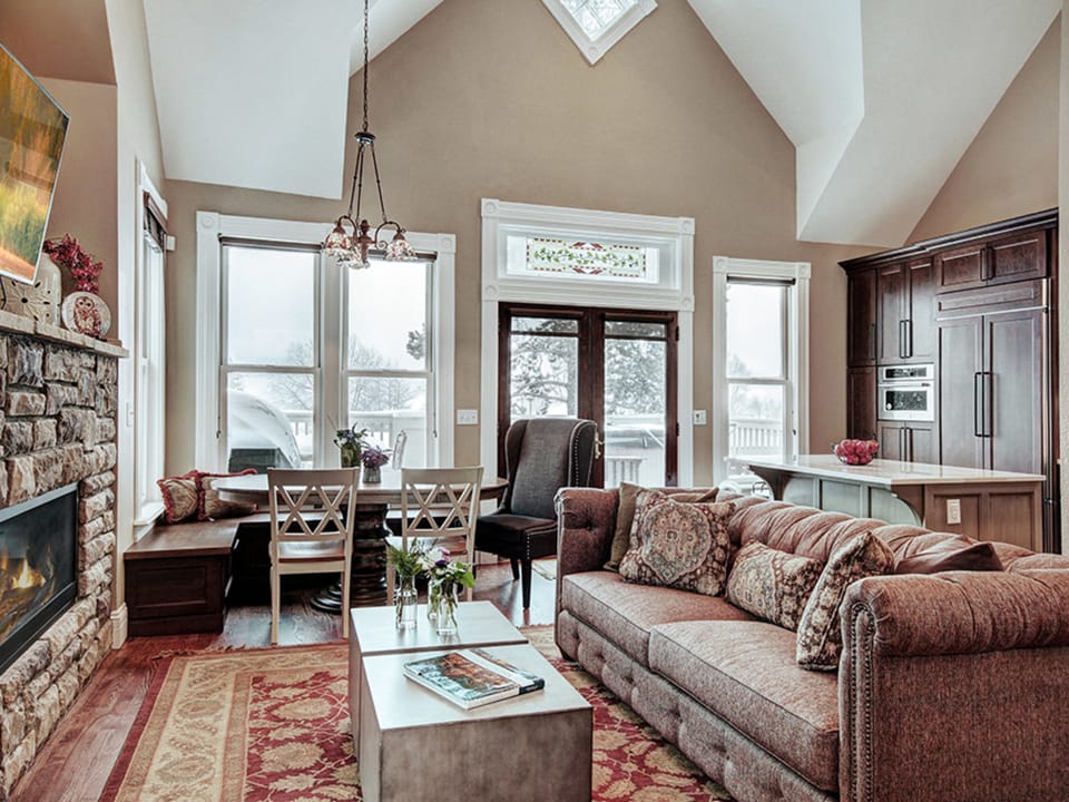 Living Area - Ridge Street Lookout - Breckenridge Vacation Rental