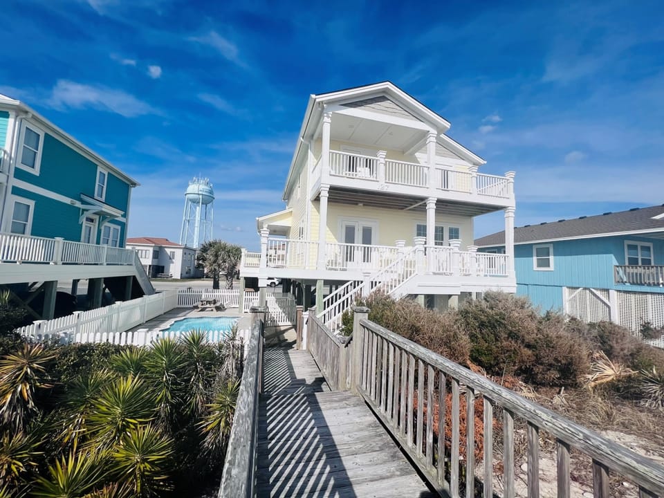 Backside Exterior And Pool