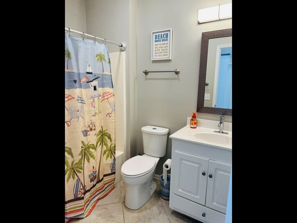 Lower Level Twin Bedroom Attached Bath