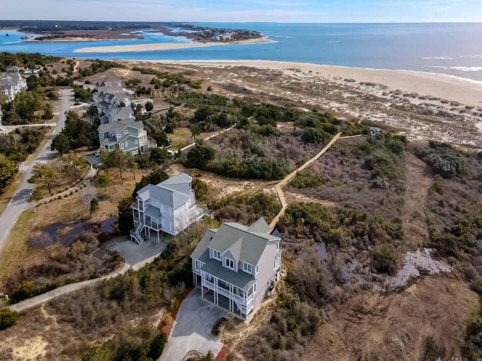 Drone View of Ocean