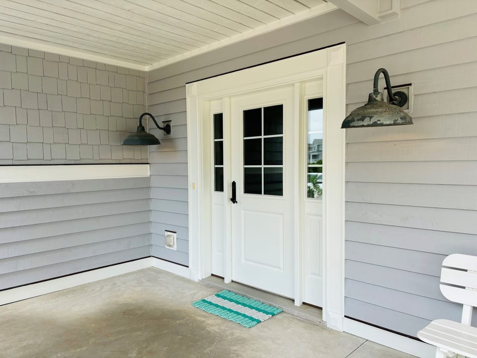 Ground Level Front Door