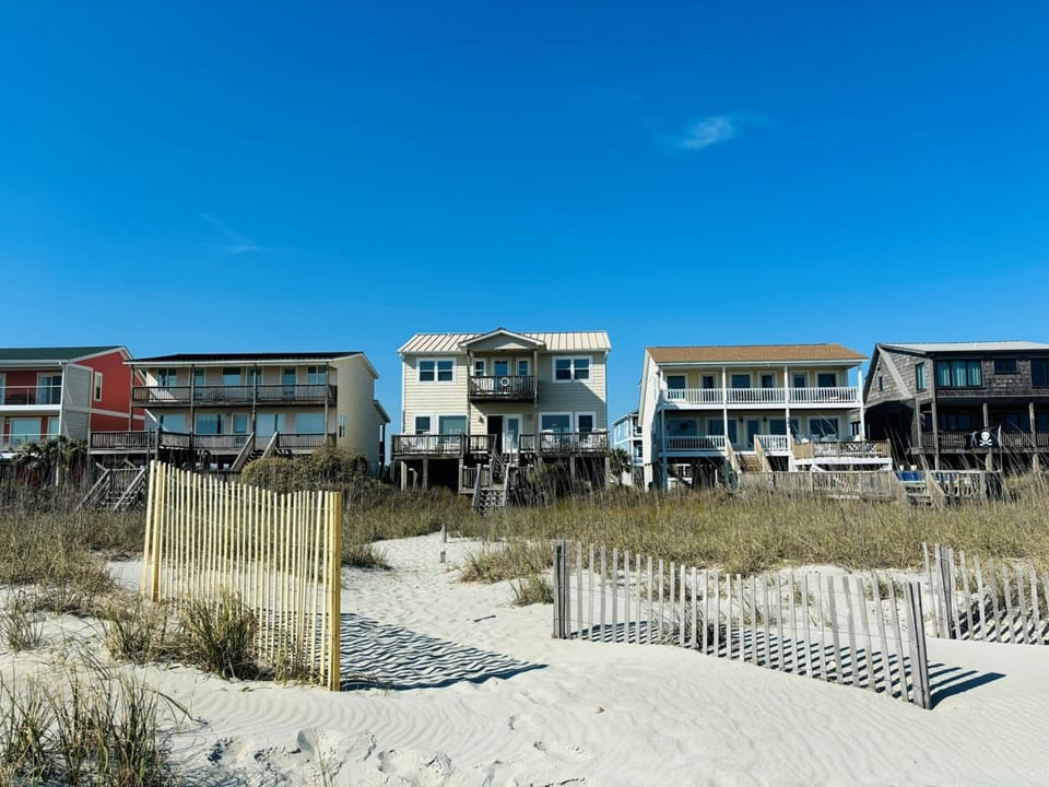 View Of Home From Beach