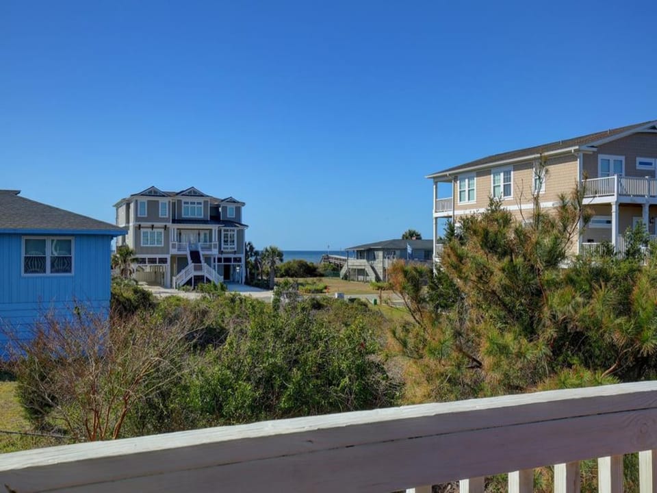View of Beach from Back Porch