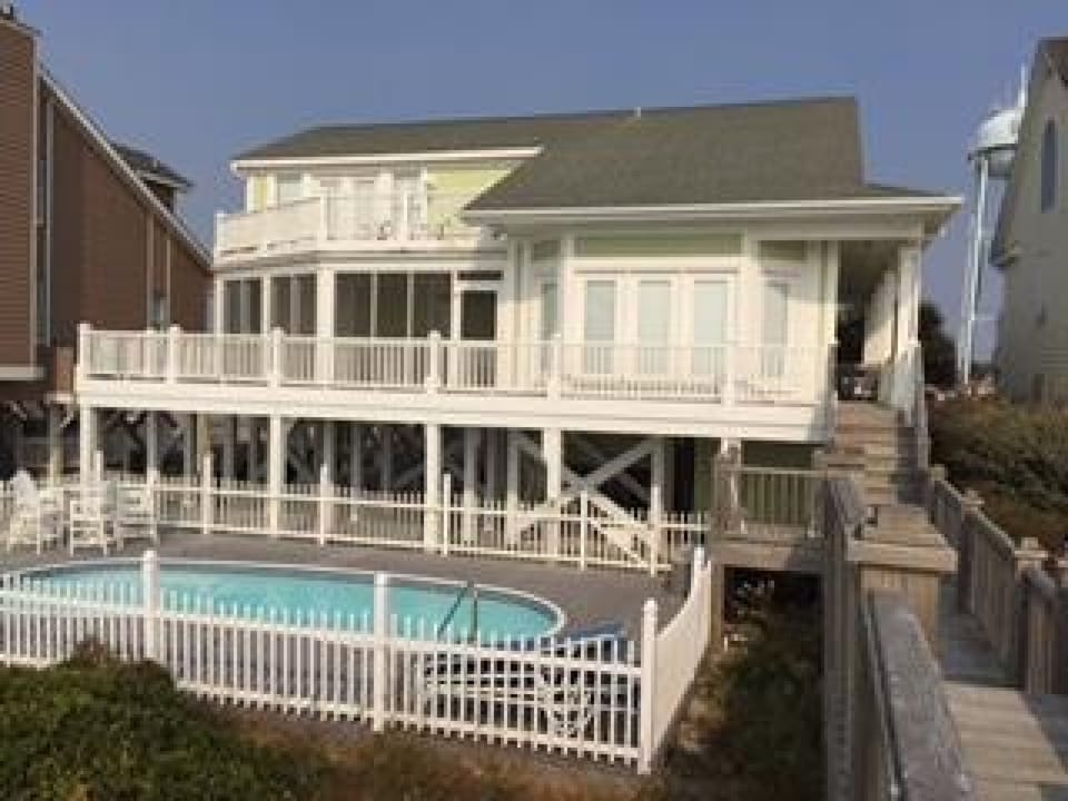 Oceanside Exterior with Pool