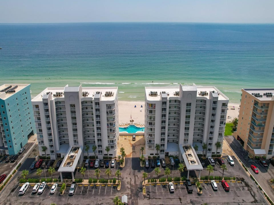 Ocean House complex consists of 2 gulf front buildings. This unit is located in the west building which is Ocean House I.