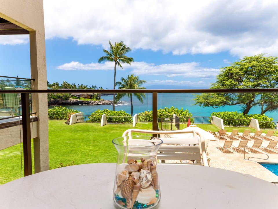 Ocean view from lanai