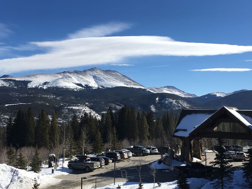 View from our living room balcony