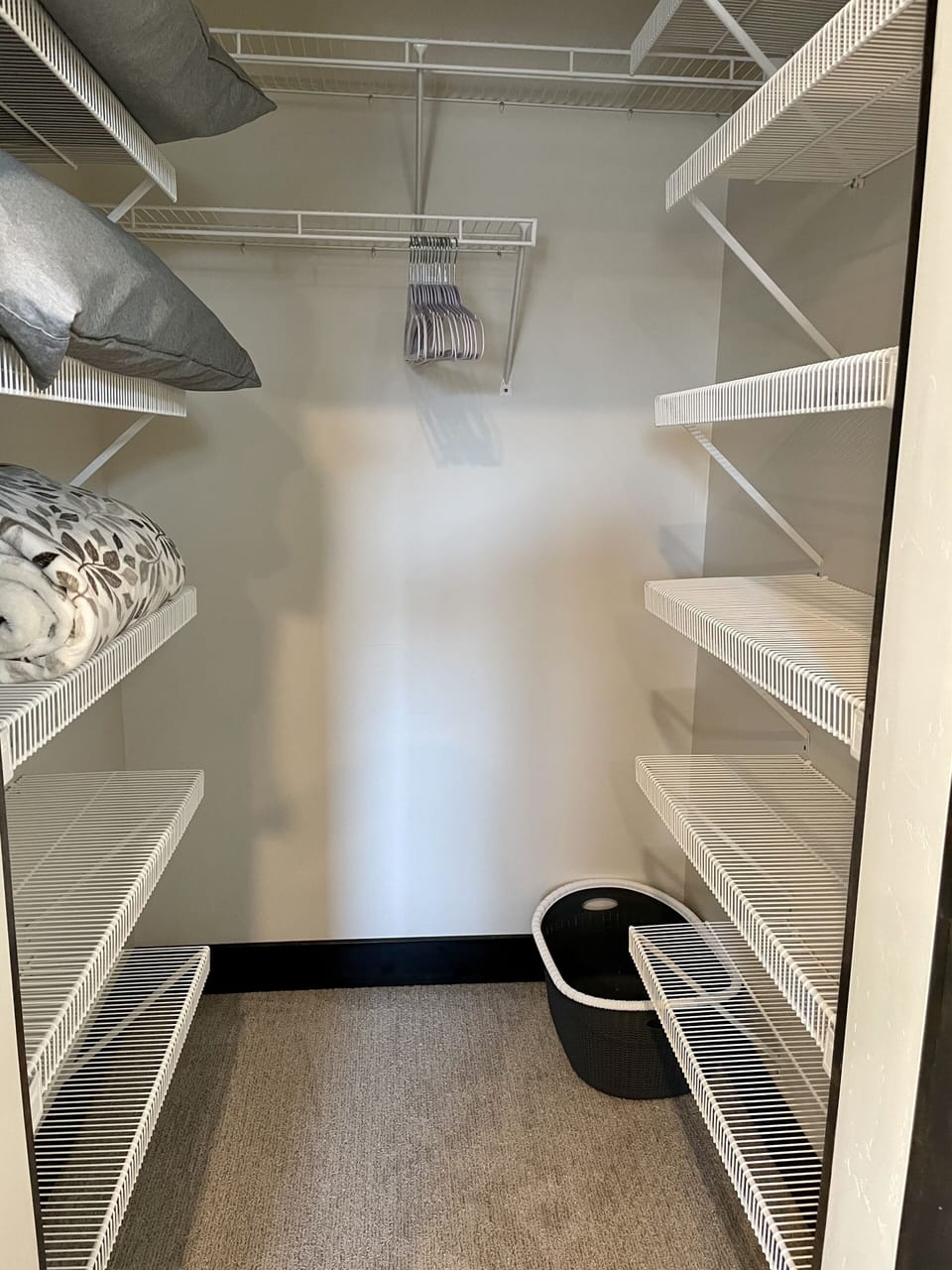 Walk in closet-upstairs and downstairs