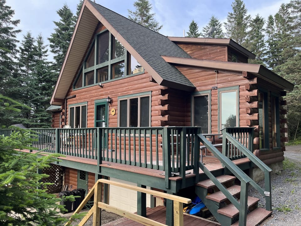 Beautiful Log Cabin Home