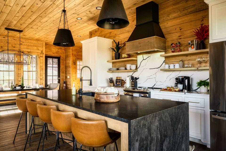Open Concept Kitchen, Living Room, Dining Room