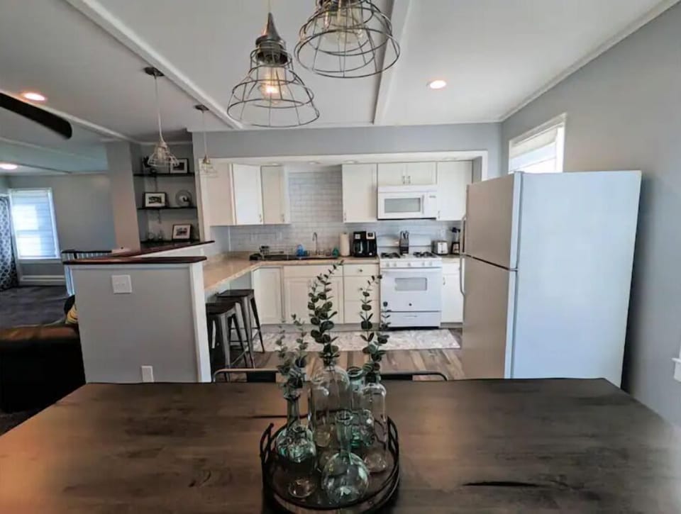 Great Room Dining and Kitchen Area