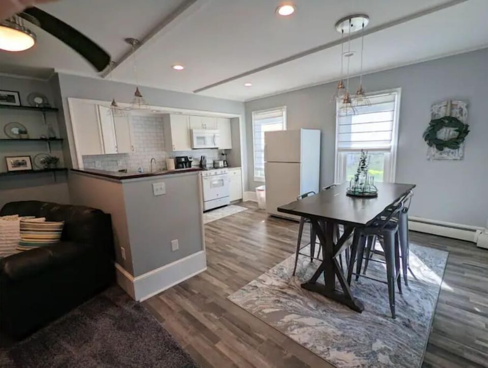 Great Room Dining and Kitchen Area