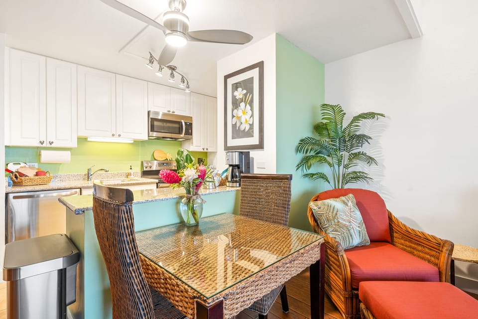 Dining Area with Ocean Views