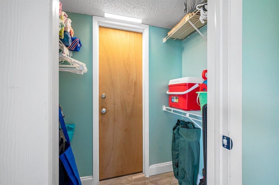 Master Closet with Beach Equipment