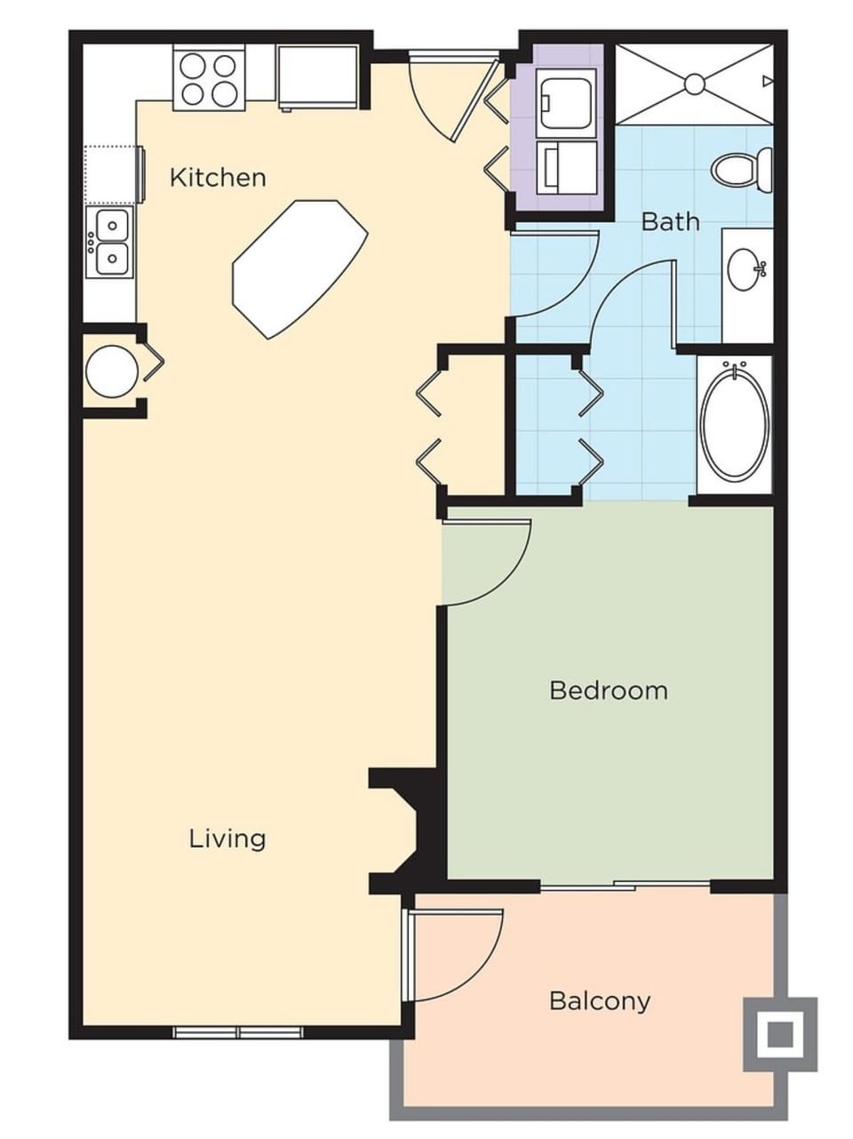 Unit may vary in layout, view, floor, and decor.