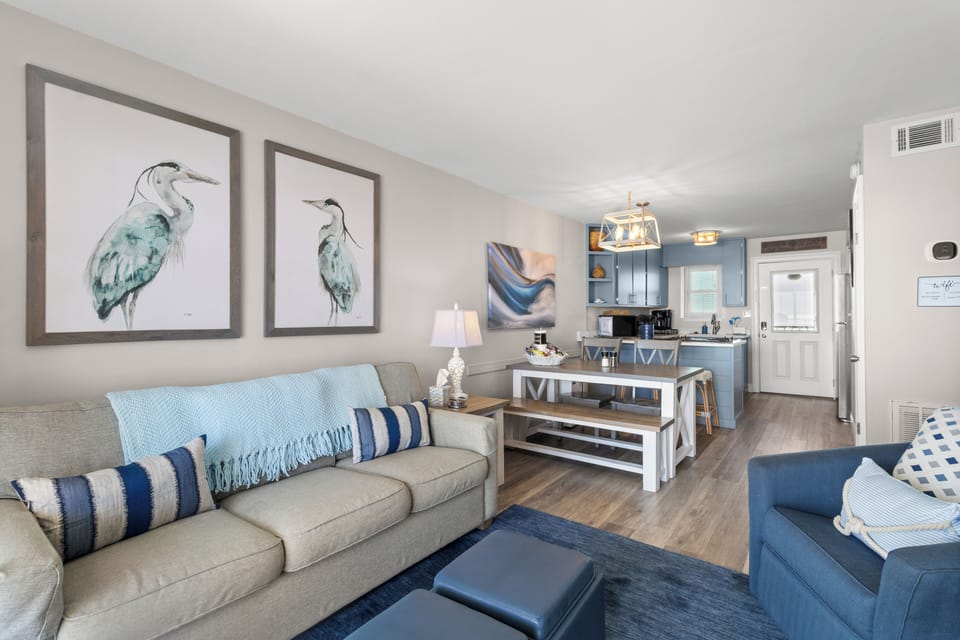 Comfortable dining area