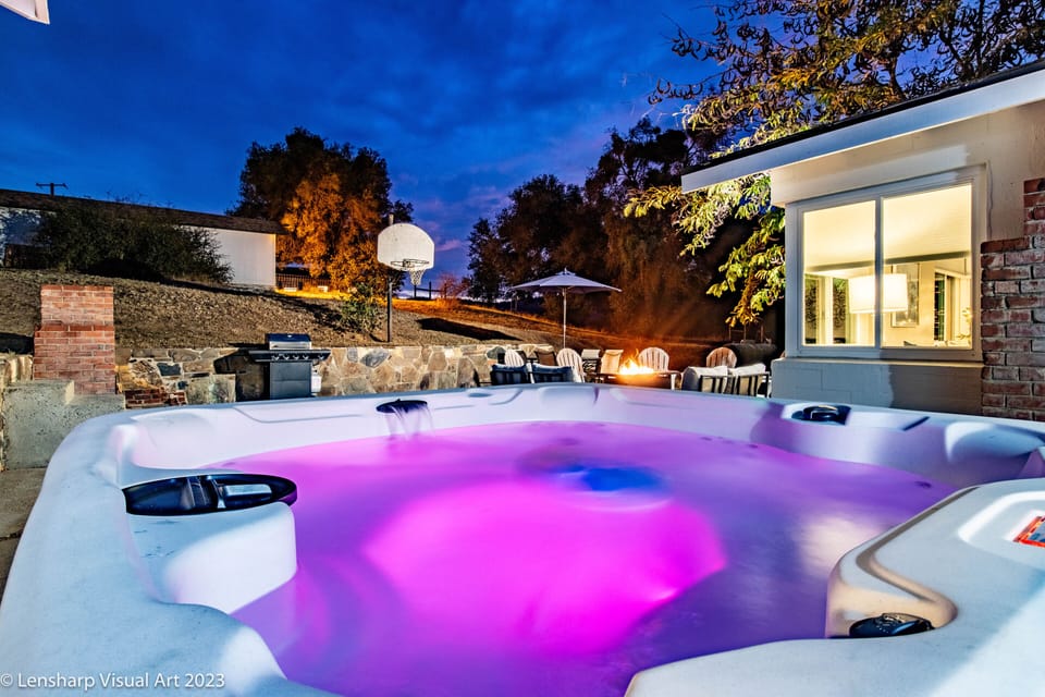 NEWLY SET UP HOT TUB