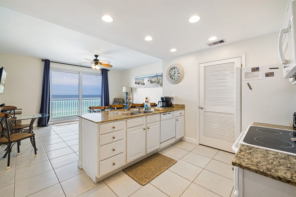 Kitchen and Living Area view