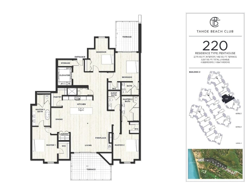 Spacious open-concept living area with elegant layout