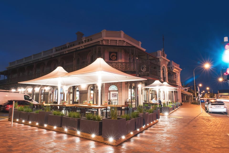 Ramsgate Hotel just 100m away