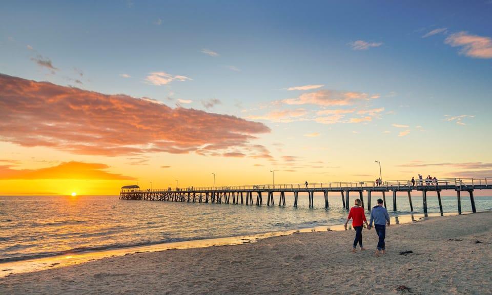 Catch an amazing sunset on Henley Jetty