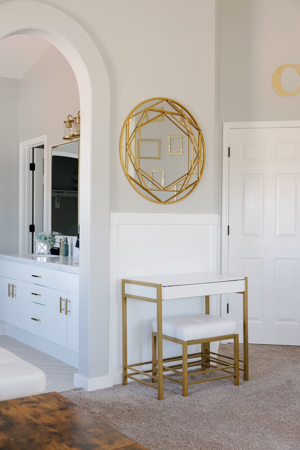 Make up desk/ workspace in Revival Room