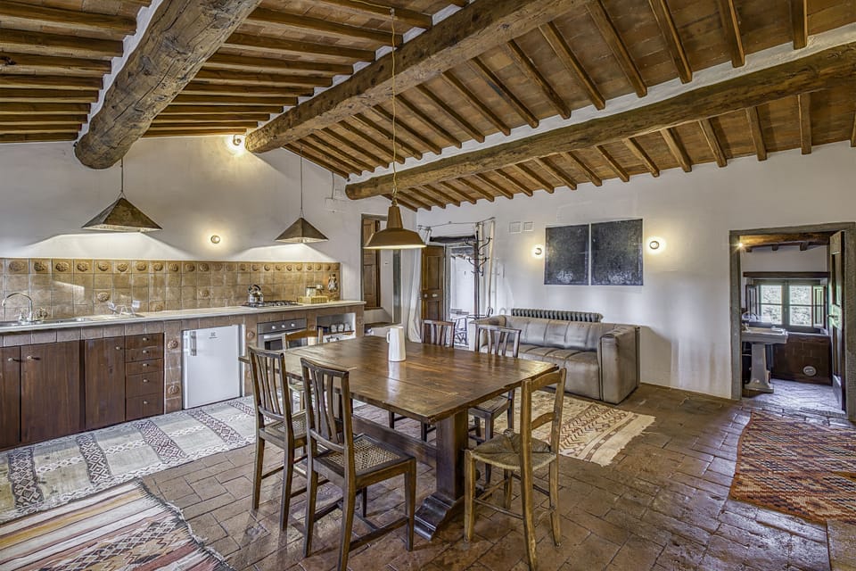 Kitchen and dining area
