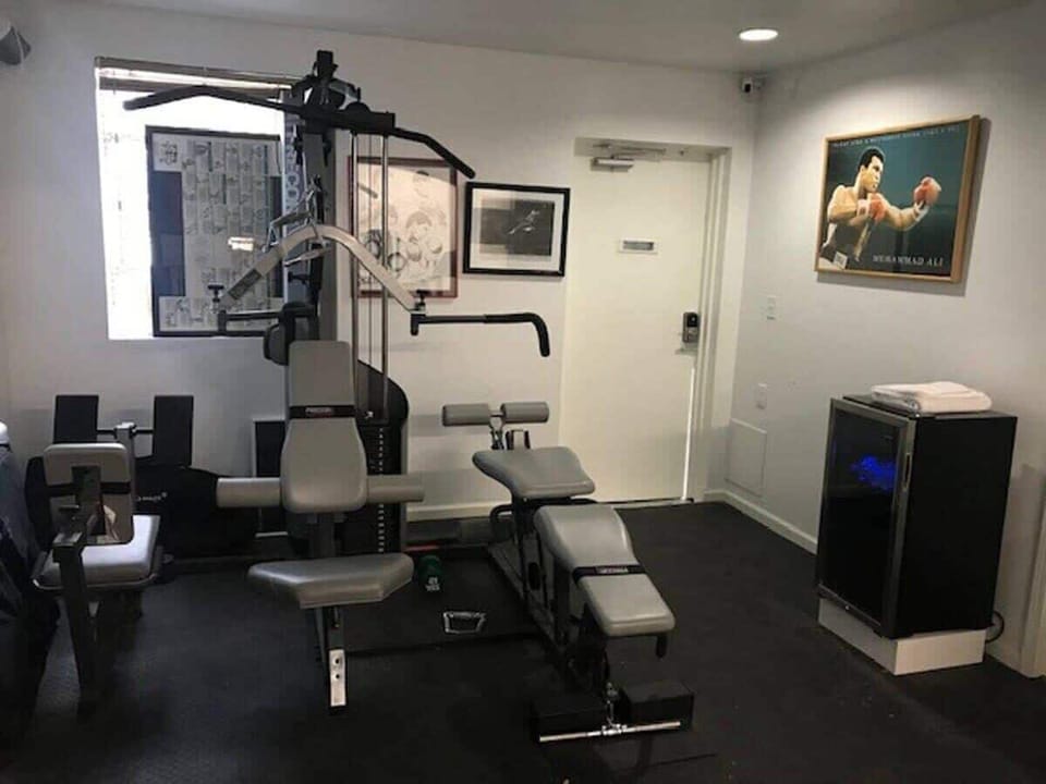 Gym right on the property!